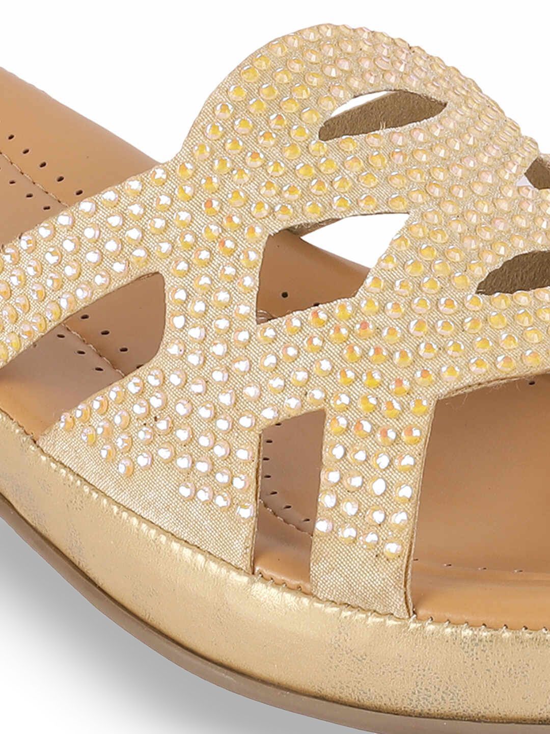 Mochi Women Slip-On Round Toe Ballerinas Flats