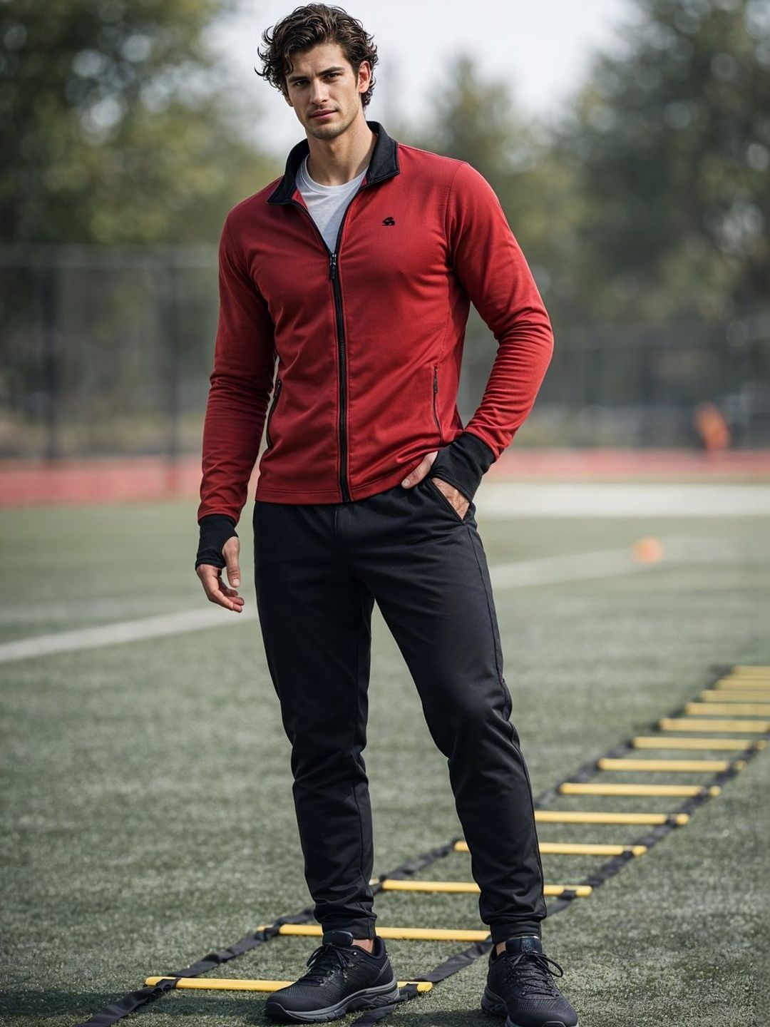 ADRO Men Lightweight Sporty Jacket