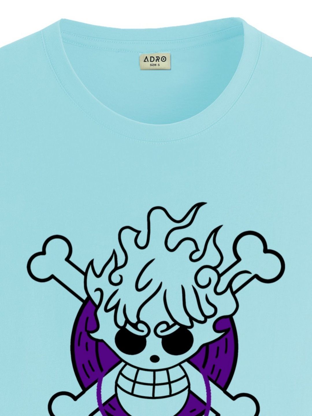 ADRO Men Printed Applique T-shirt