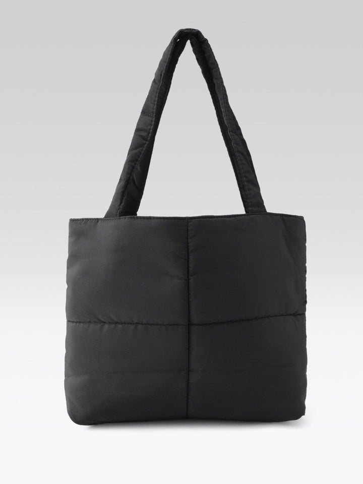 DressBerry Shopper Shoulder Bag with Quilted Detail