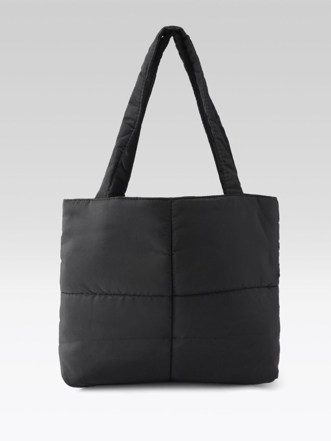 DressBerry Shopper Shoulder Bag with Quilted Detail
