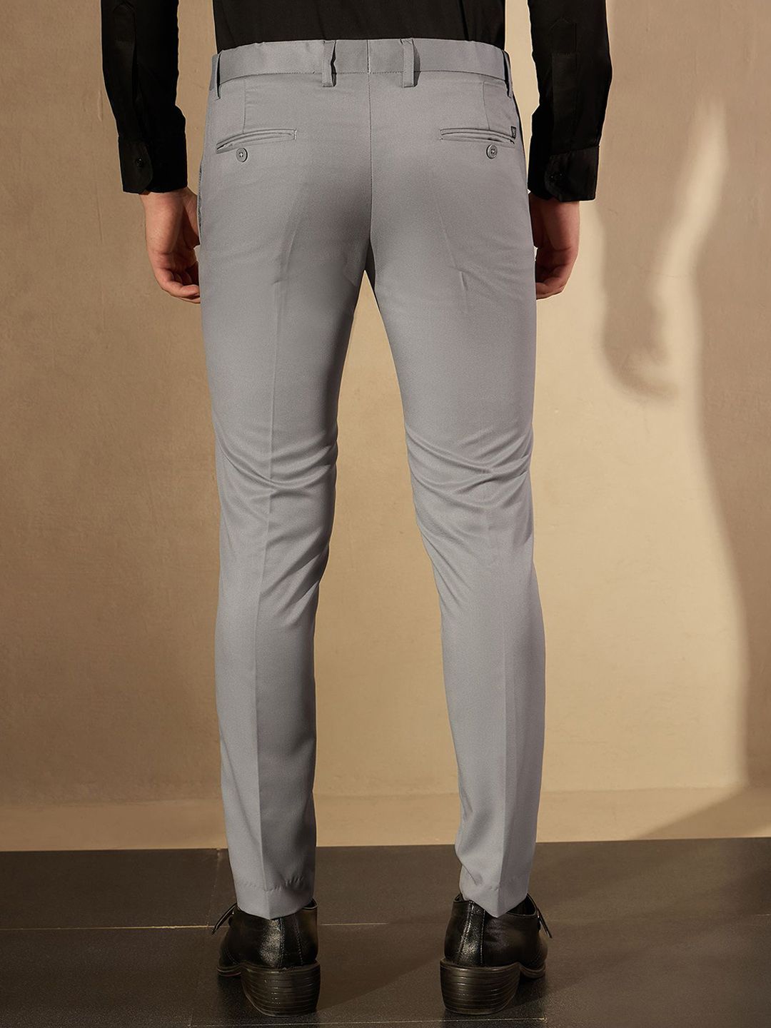 DENNISON Men Autofit Flexi waist Tapered Fit Trouser