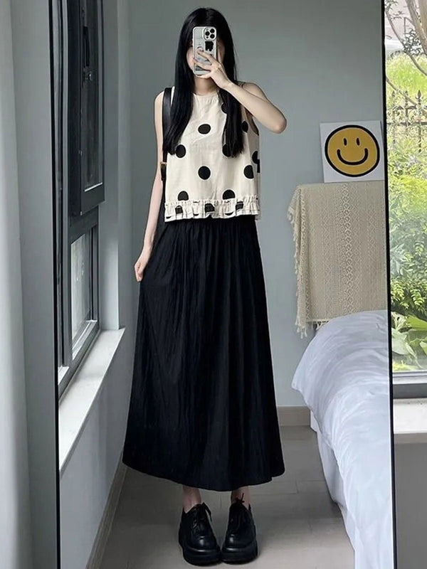 DressBerry A-Line Maxi Skirt