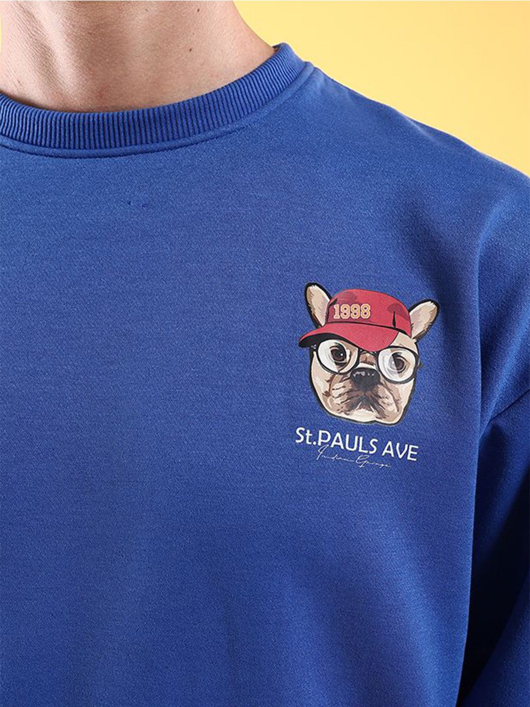 The Indian Garage Co Men Printed Sweatshirt