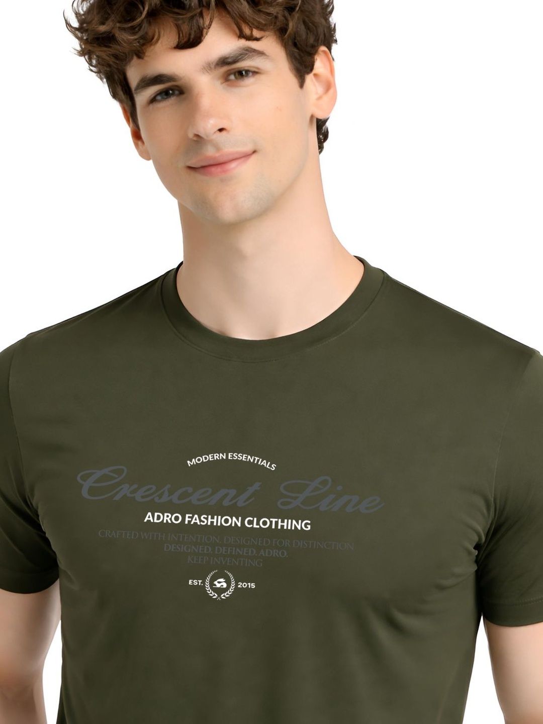 ADRO Men Typography Printed T-shirt