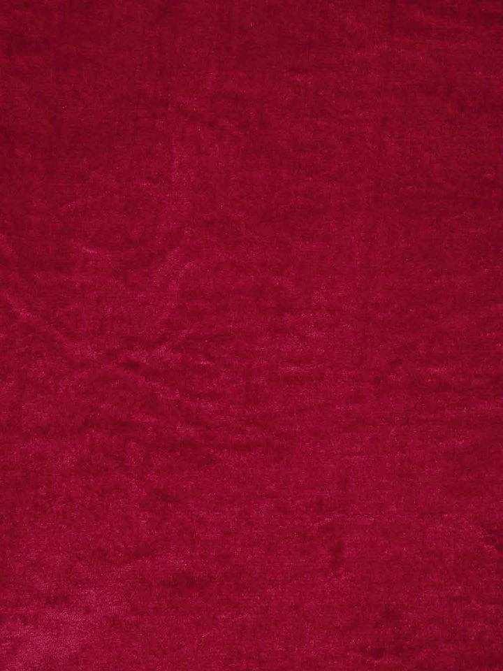 Myntra Elegant Homes Red Solid 300 TC King Woolen Bedsheet with 2 Pillow Covers-250X225 cm