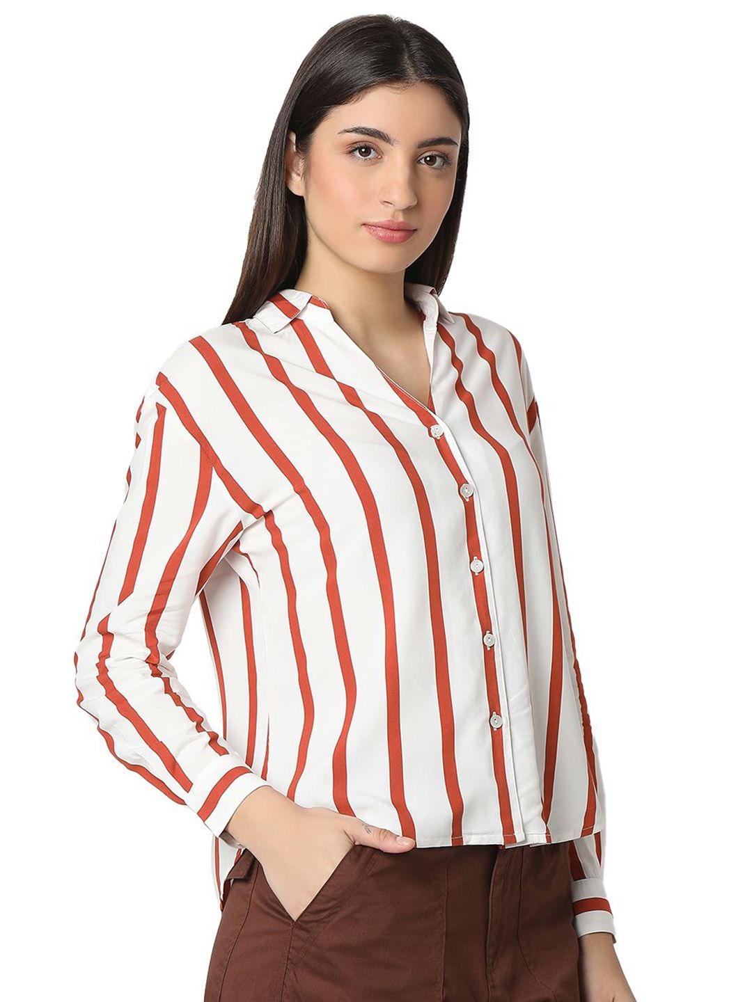 SPYKAR Women Opaque Printed Casual Shirt