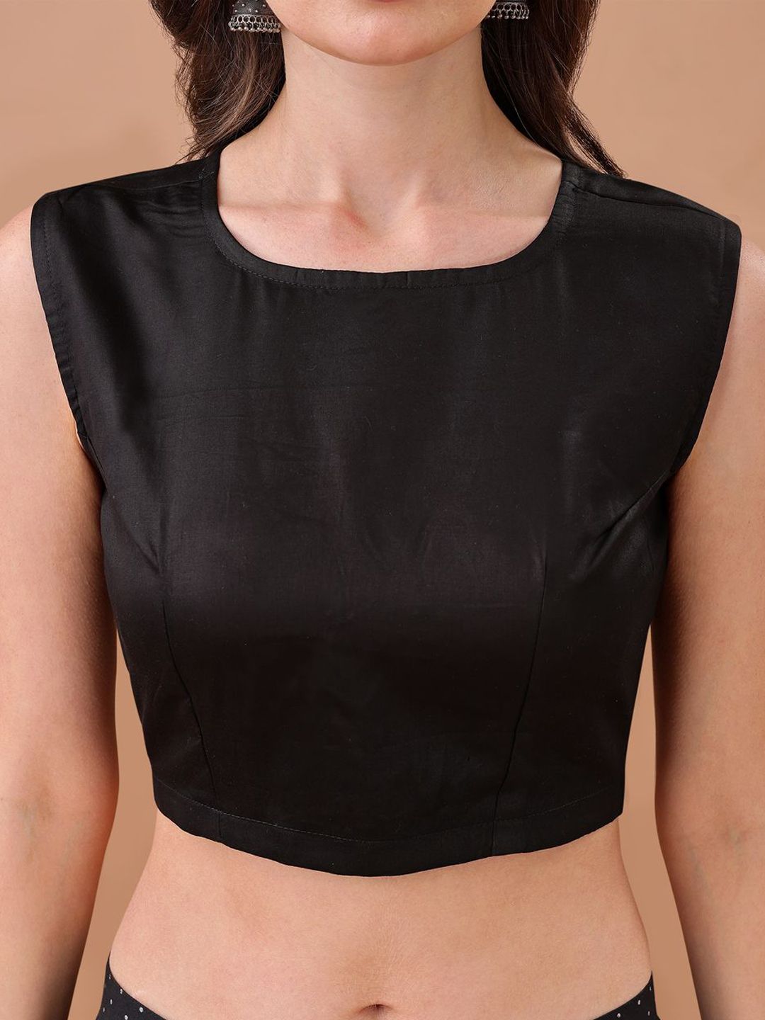 Tikhi Imli Round Neck Saree blouse