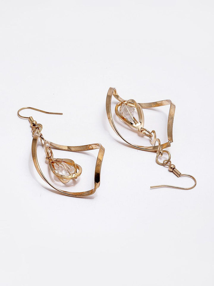 DressBerry Contemporary Drop Earrings