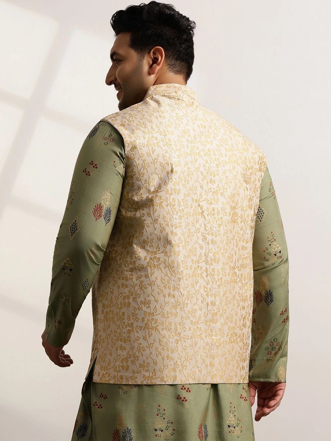 Jaket Nehru Brocade Rekaan Tenun SOJANYA PLUS