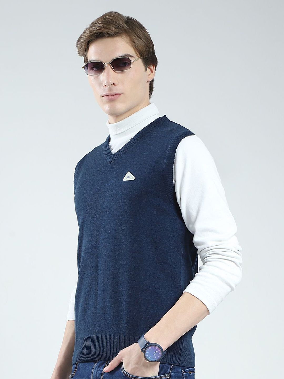 Monte Carlo Men Woollen Sweater Vest