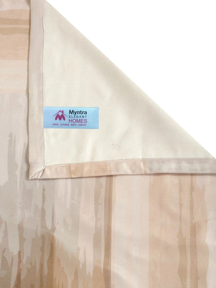 Myntra Elegant Homes Beige Floral 400 TC King Bedsheet with 2 Pillow Covers