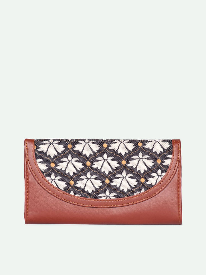 Zouk Wanita Bidri Kaiser Kyra Flap Wallet