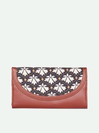 Zouk Wanita Bidri Kaiser Kyra Flap Wallet
