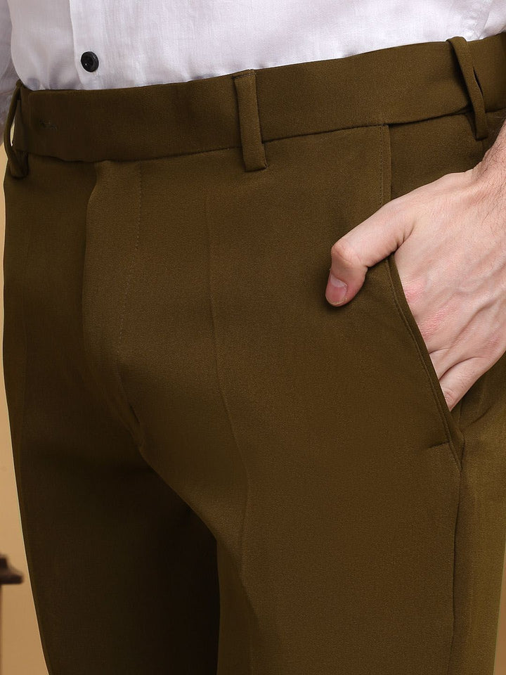 Seluar Formal Padat Slim Fit KLOTTHE Lelaki