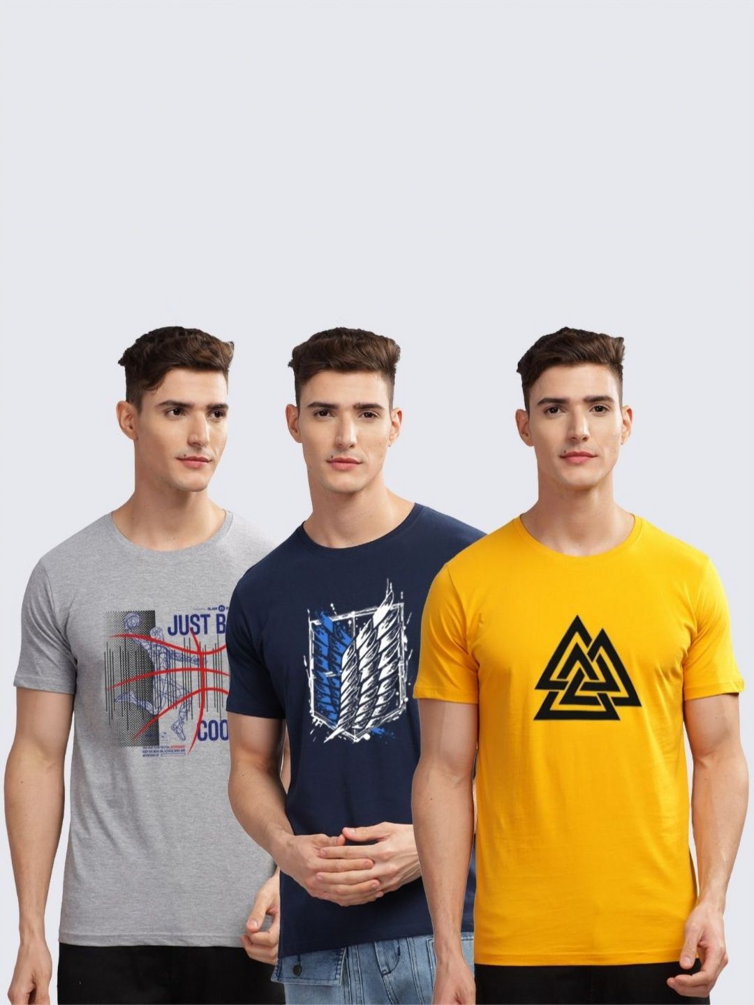 ADRO Men Printed T-shirt