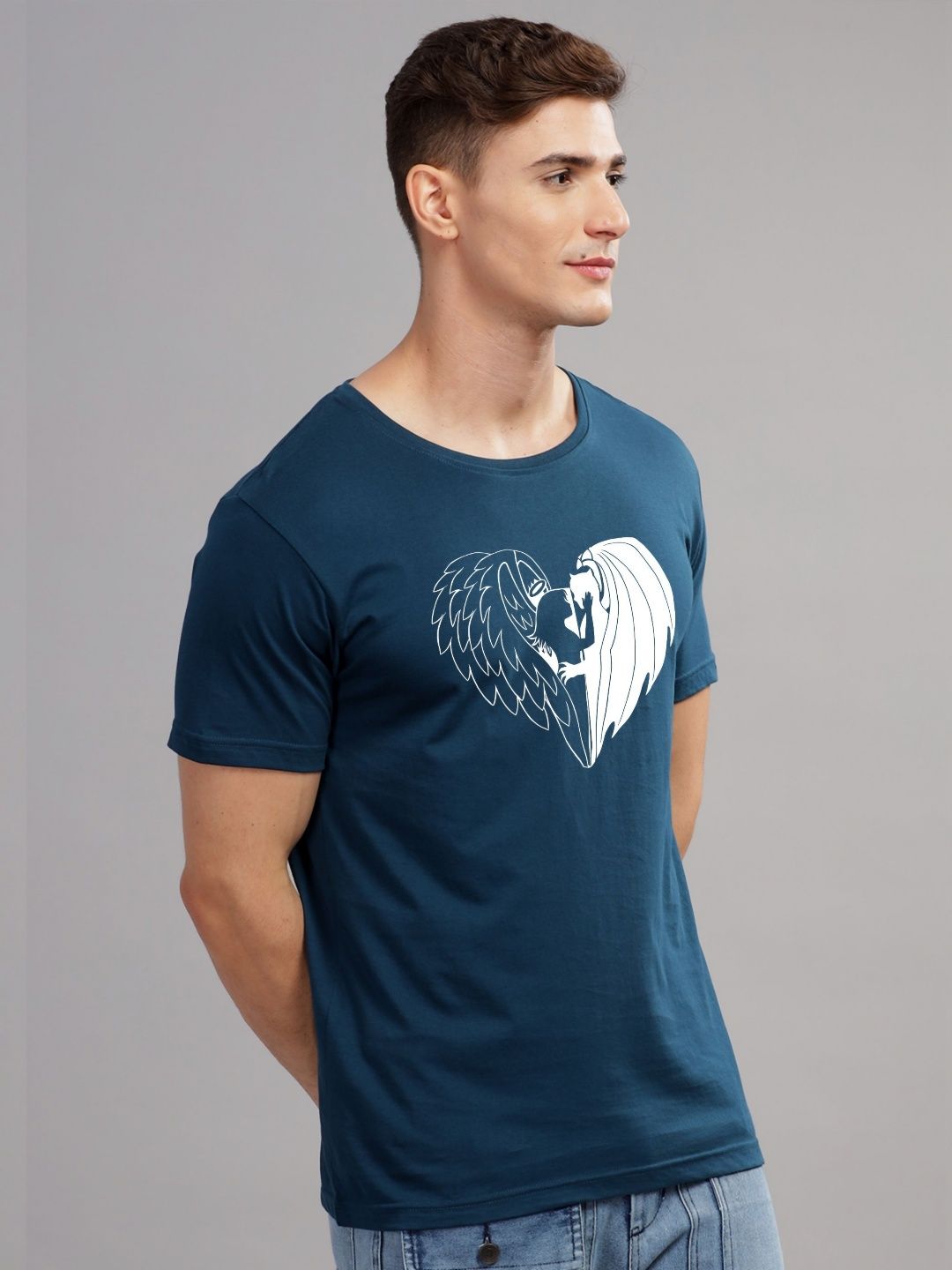 ADRO Men Printed T-shirt