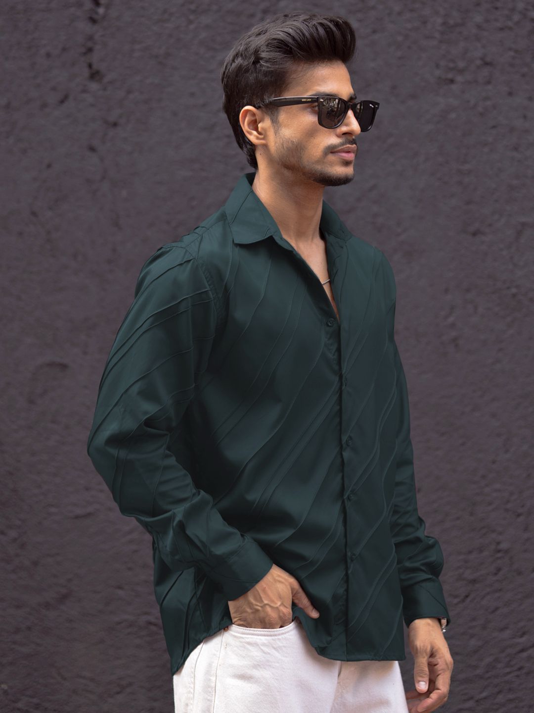 Powerlook Men Opaque Casual Shirt