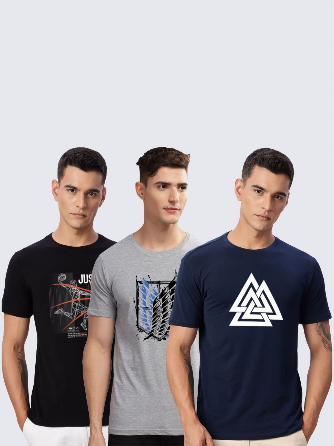 ADRO Men Printed T-shirt