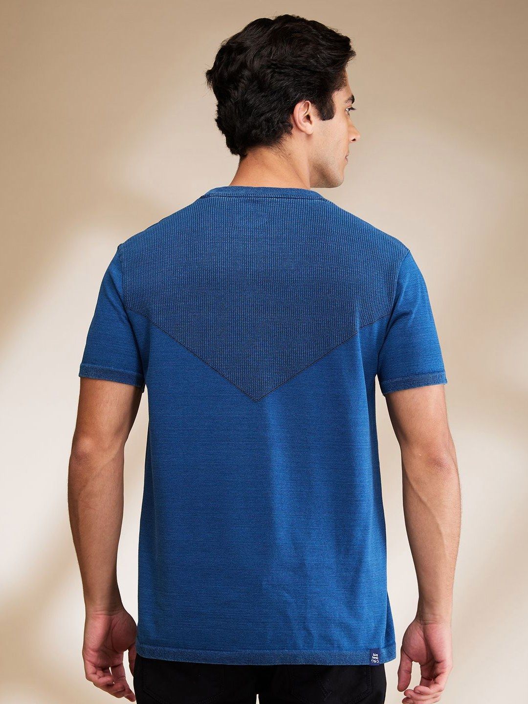 Being Human Men Solid Round Neck Cotton T-shirt