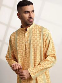 Anouk Men Ethnic Motifs Printed Regular Kurta with Pyjamas