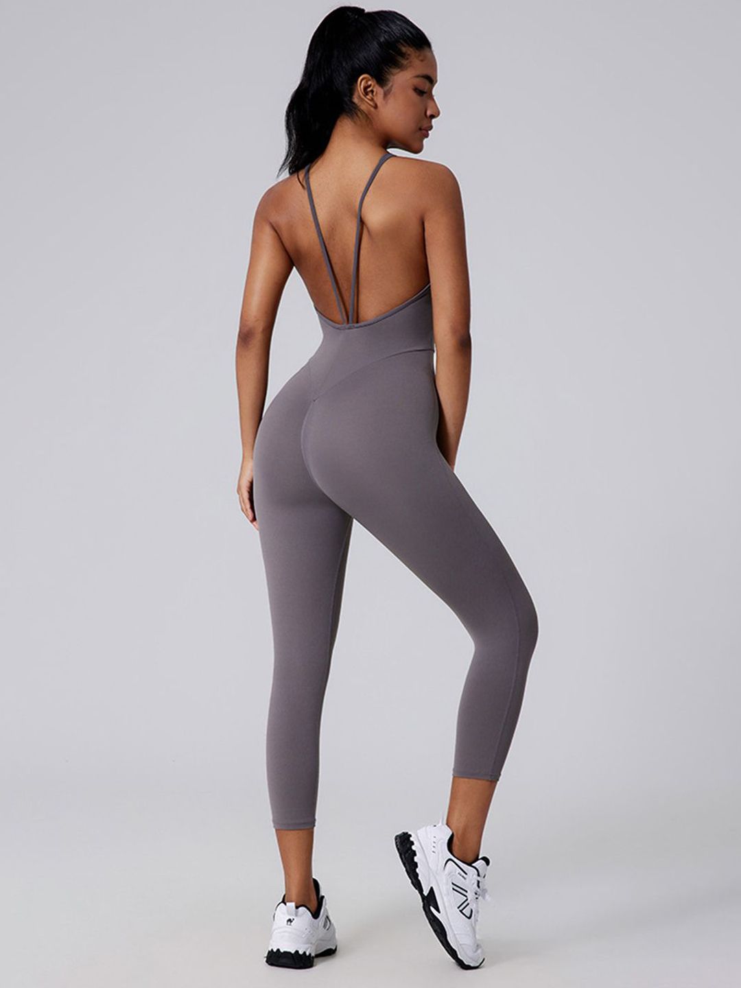 HRX by Hrithik Roshan Basic Shoulder Straps Jumpsuit