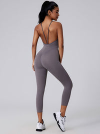 HRX by Hrithik Roshan Basic Shoulder Straps Jumpsuit