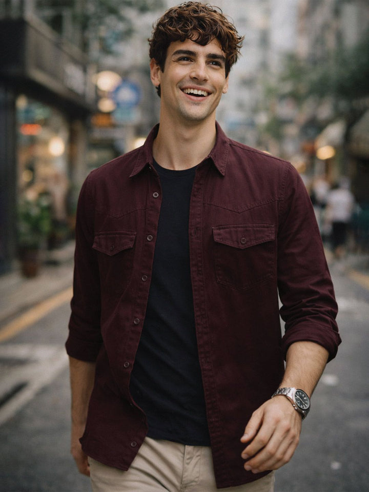 ADRO Men Standard Casual Shirt