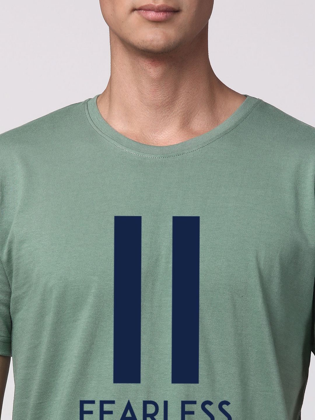 ADRO Men Typography Printed Cotton T-shirt