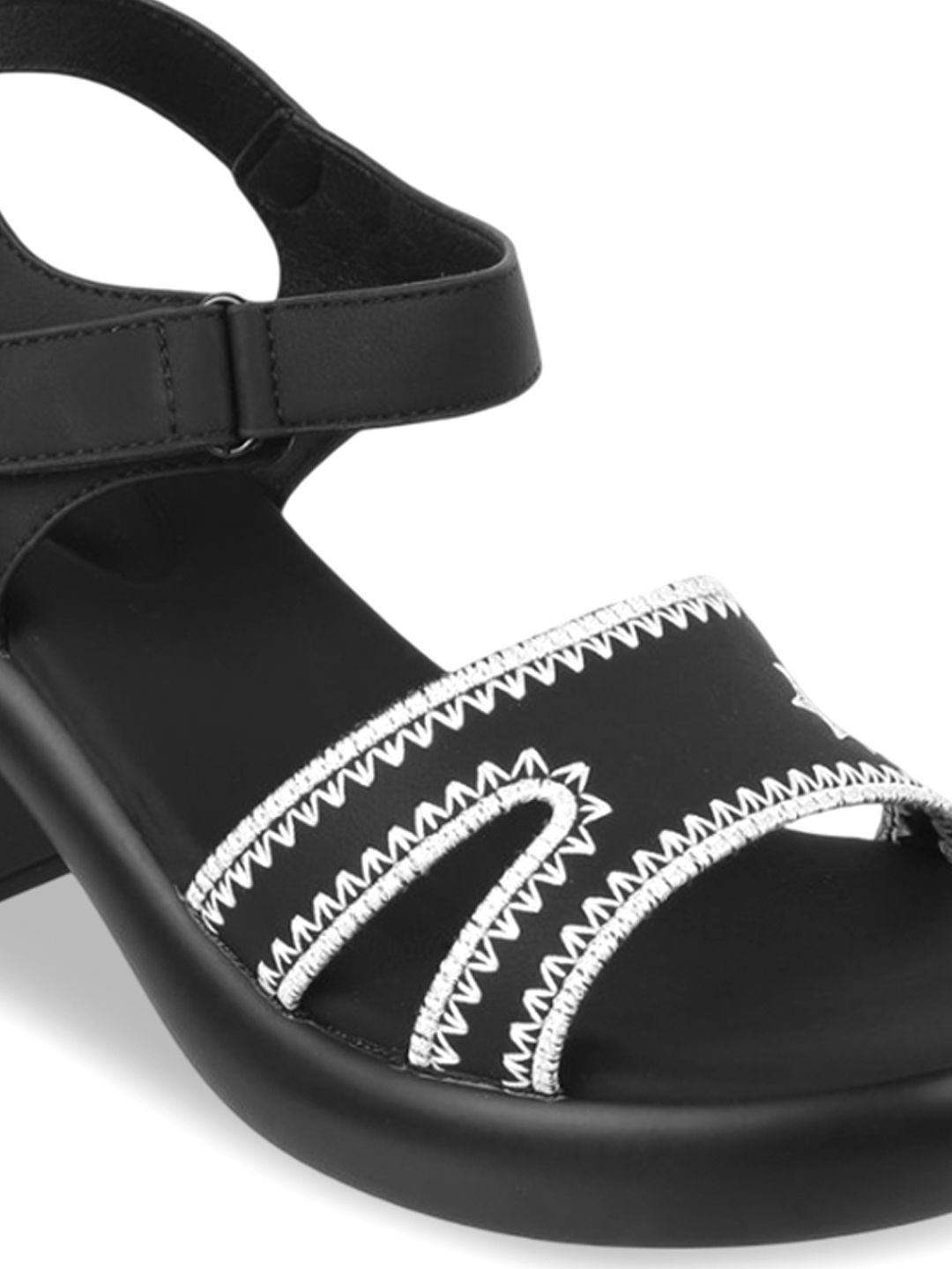 Mochi Embellished Block Pumps