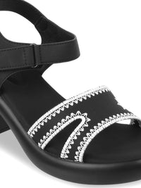 Mochi Embellished Block Pumps