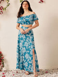Street 9 Printed Top & Skirt Co-Ords