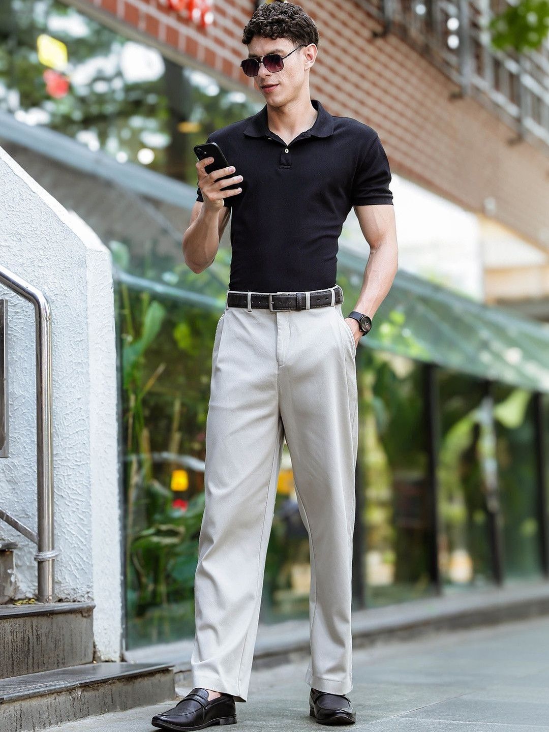 Eszett Men Pleated Seluar