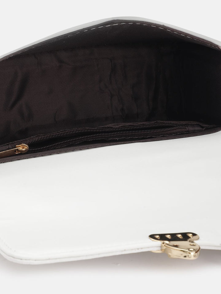DressBerry Textured Structured Satchel