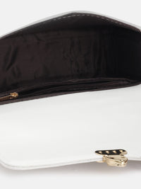 DressBerry Textured Structured Satchel