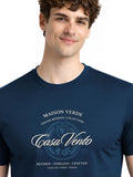 ADRO Men Typography Printed T-shirt