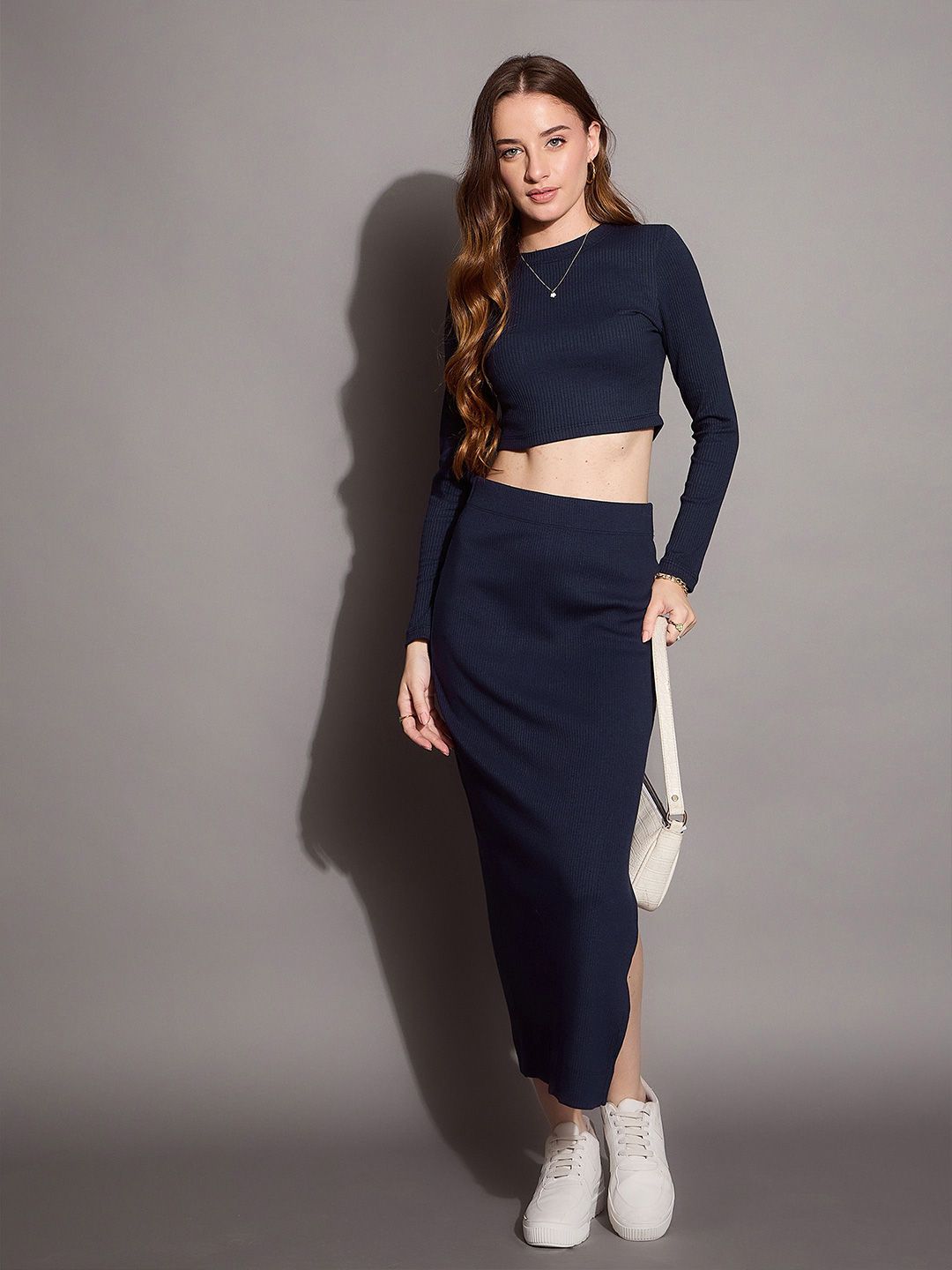 SASSAFRAS BASICS Cotton Crop Top