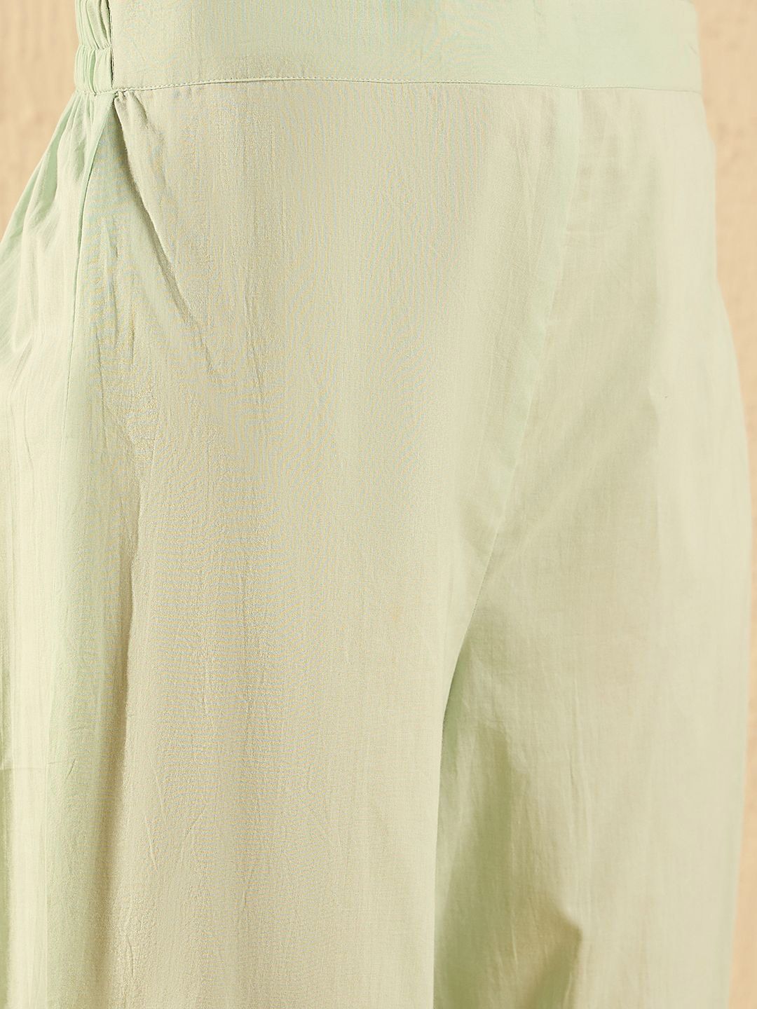 Indo Era Women Ethnic Motifs Printed Regular Chikankari Kurta with Trousers & With Dupatta