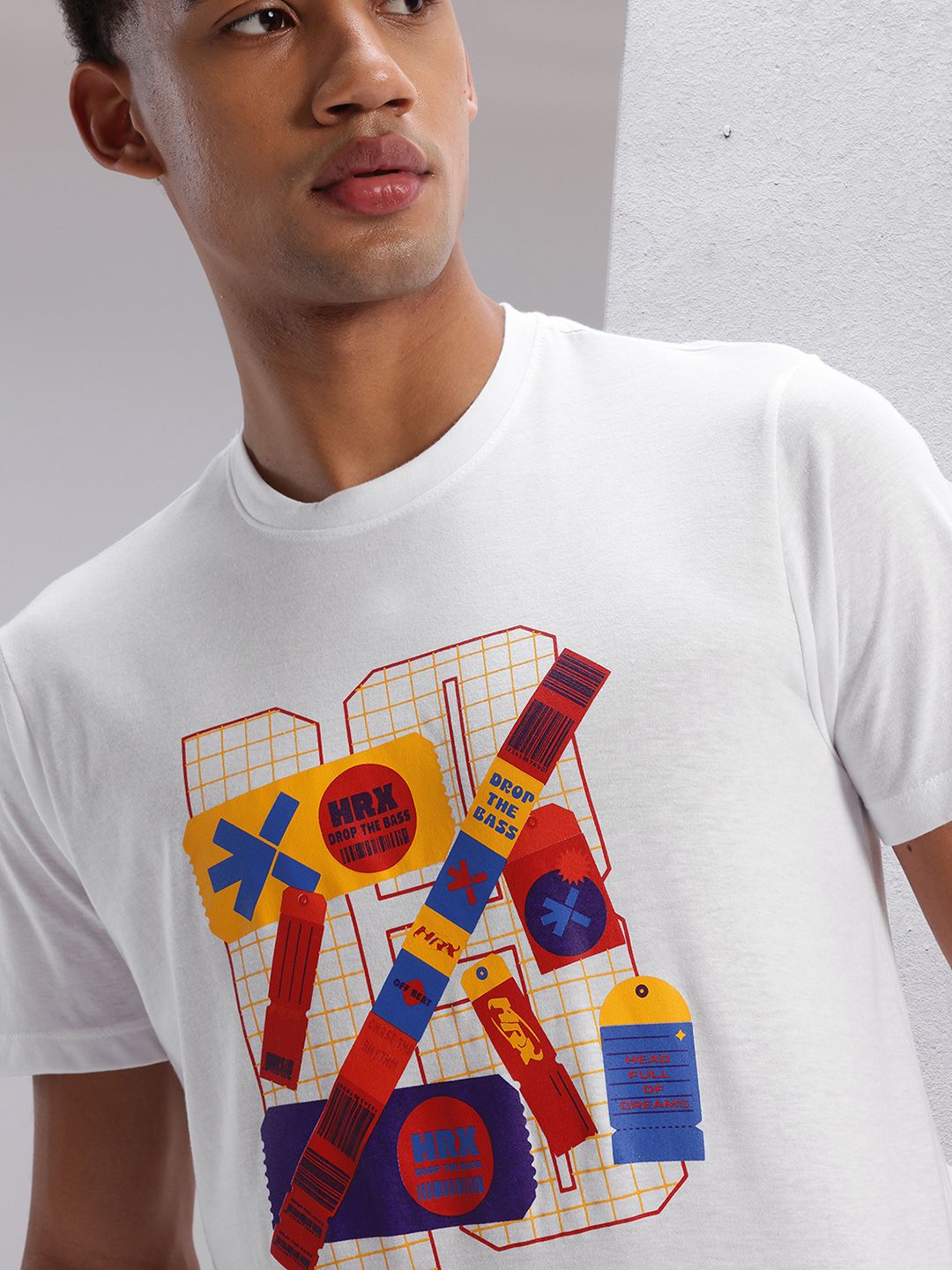 HRX by Hrithik Roshan Graphic Printed T-shirt