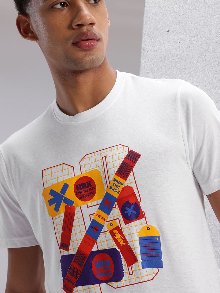 HRX by Hrithik Roshan Graphic Printed T-shirt