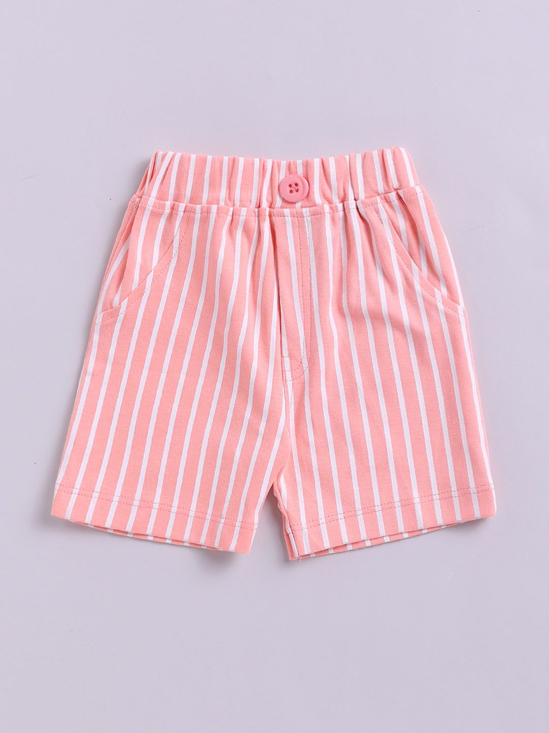 Moms Love Infant Boys Striped Pure Cotton Clothing Set