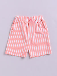 Moms Love Infant Boys Striped Pure Cotton Clothing Set