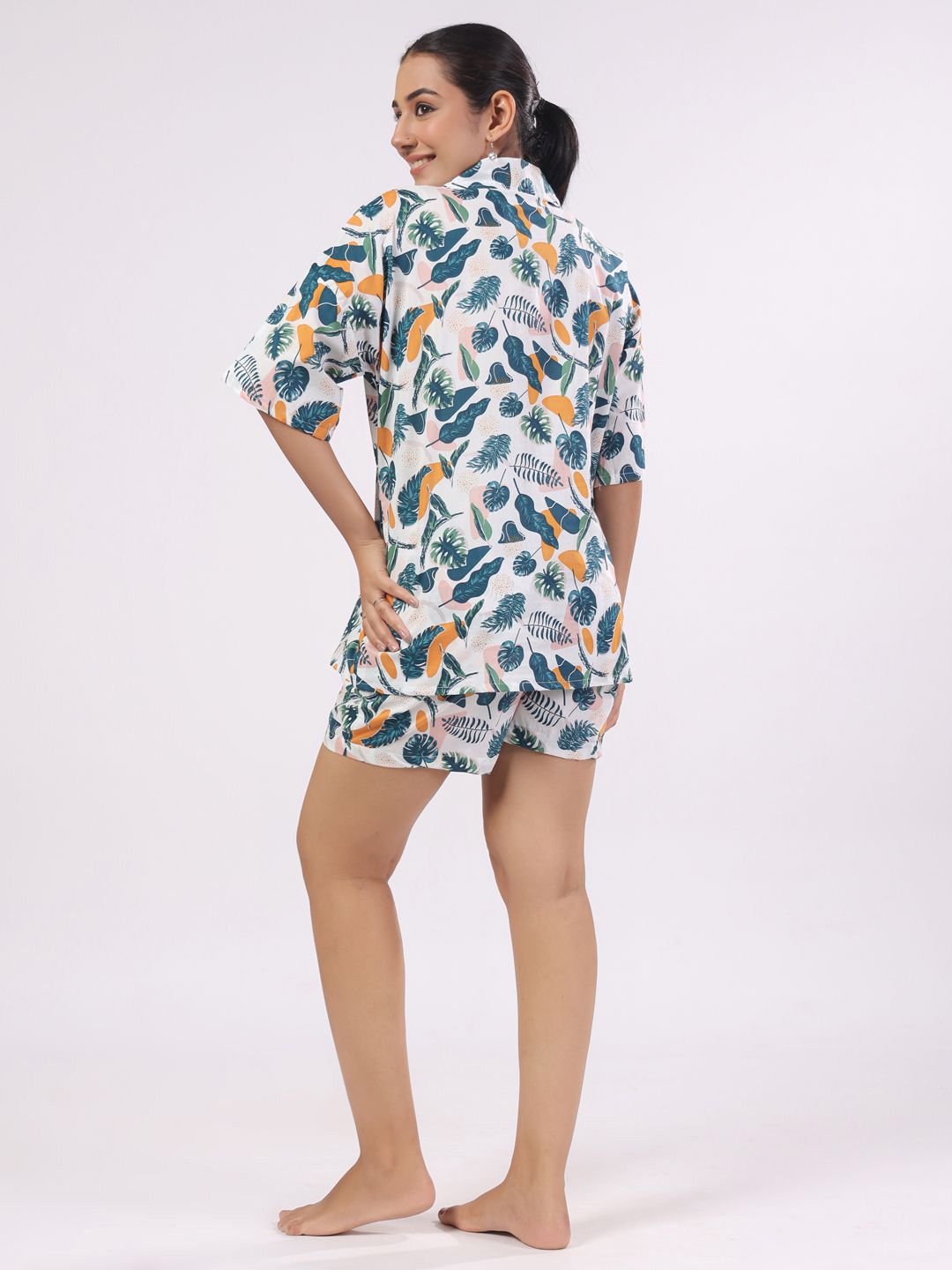 SANSKRUTIHOMES Women Printed Night suit