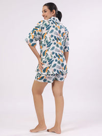 SANSKRUTIHOMES Women Printed Night suit