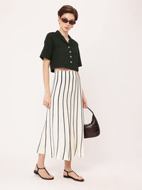 DressBerry Boxing Ring Meets Cool Cuban Grit Boxy Crop Shirt