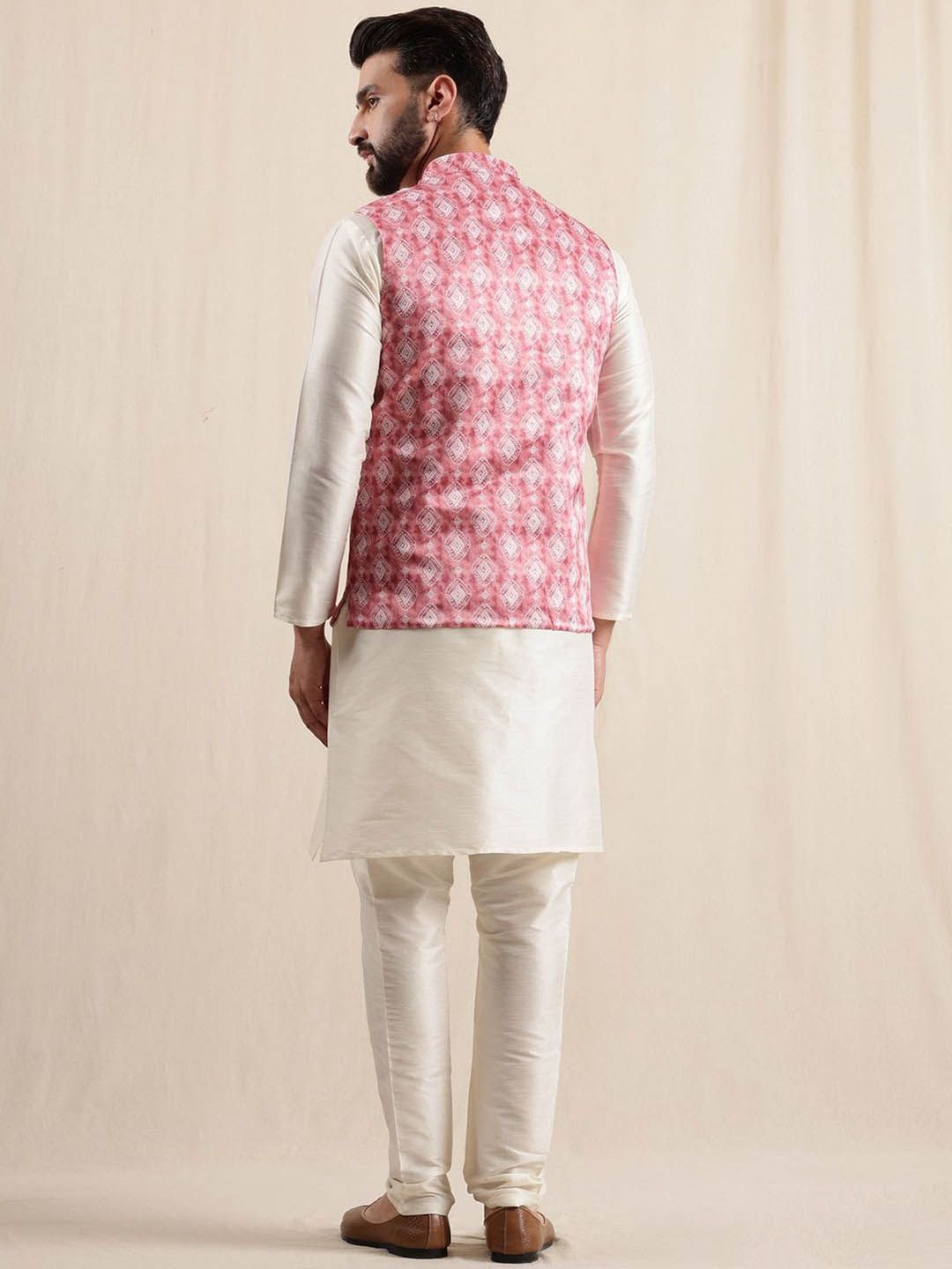 Anouk Men Printed Regular Kurta with Pyjamas
