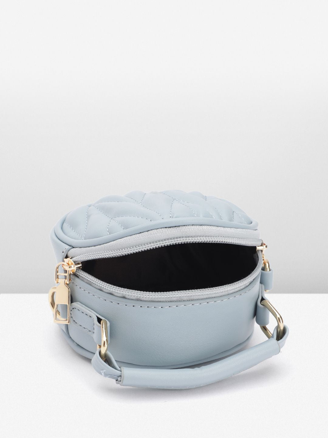 DressBerry Quilted Handheld Bag with Detachable Sling Strap