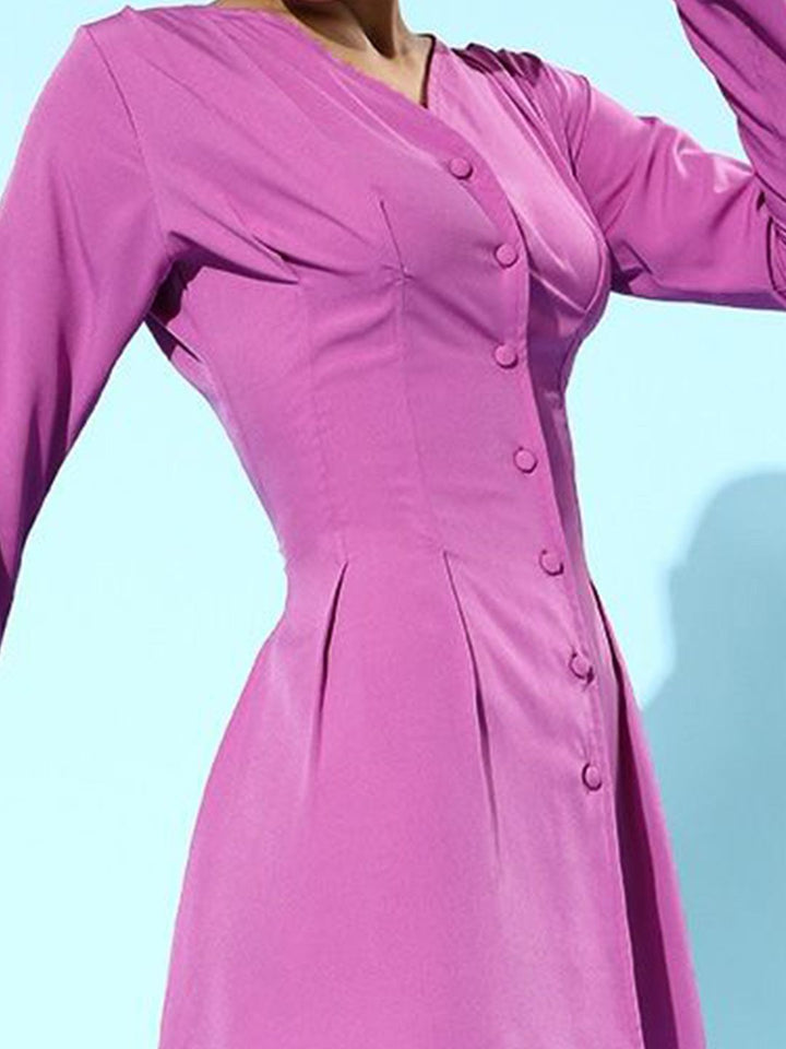 Berrylush Shirt Mini Dress