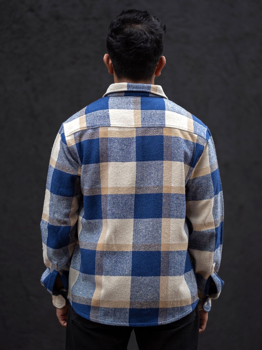 Powerlook Men Buffalo Checks Opaque Checked Casual Shirt