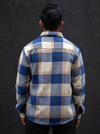 Powerlook Men Buffalo Checks Opaque Checked Casual Shirt